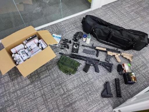 ガスライフル セット 総額約14万円