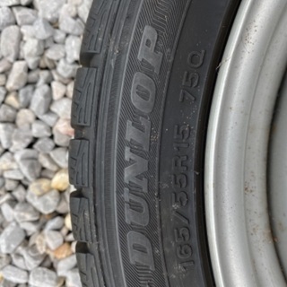 軽自動車15インチスタッドレスタイヤ（スチールホイール付き）