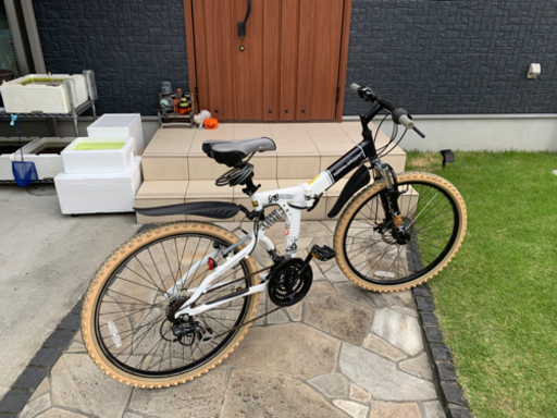 折りたたみ自転車26インチ ドッペルギャンガー
