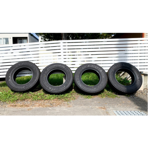 美品 スタッドレスタイヤ 195/80 R15 ブリヂストン DM-V2 4本セット