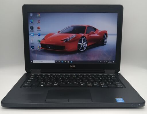 DELLノートパソコン i7（中古）、8GBのメモリ、SSD128GB