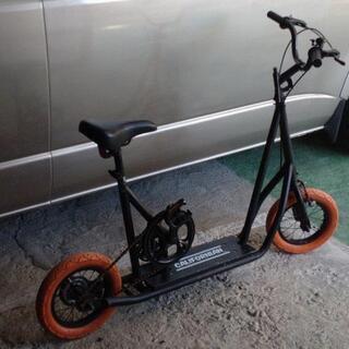 購入決まりました　キックボード　自転車