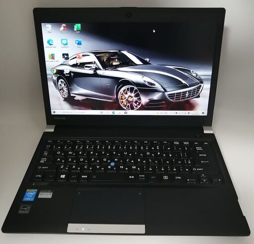 東芝ノートパソコン i7（中古）、8GBのメモリ、SSD256GB