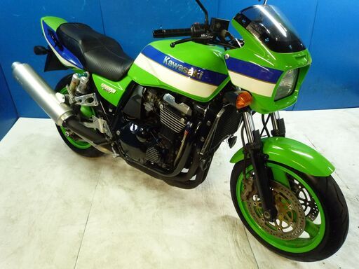 KAWASAK ZRX1100 緑 車検残R4/4月 名変で乗れます 決算大売り出し価格 諸経費０円 始動確認済み 即納車有り 激安 横浜 都筑 P-Yard