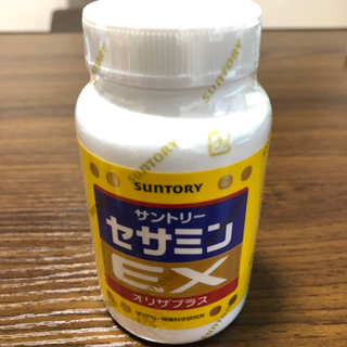 【ネット決済・配送可】サントリーセサミンEX 3ヶ月分　未開封