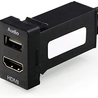 USB入力ポート＆HDMI入力ポート オーディオ中継 オーディオ...