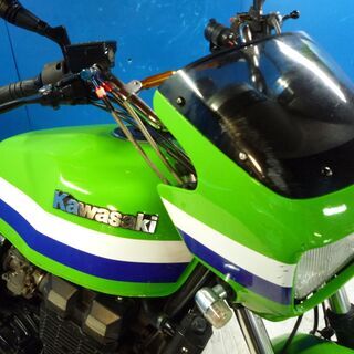 KAWASAKI ZRX400 緑 車検残R5/6月 名変で乗れます 決算大売り出し価格 諸経費０円 始動確認済み 即納車有り 激安 横浜 都筑 P-Yard KAWASAKI ZRX400 緑 車検残R5/6月 名変で乗れます 決算大売り出し価格