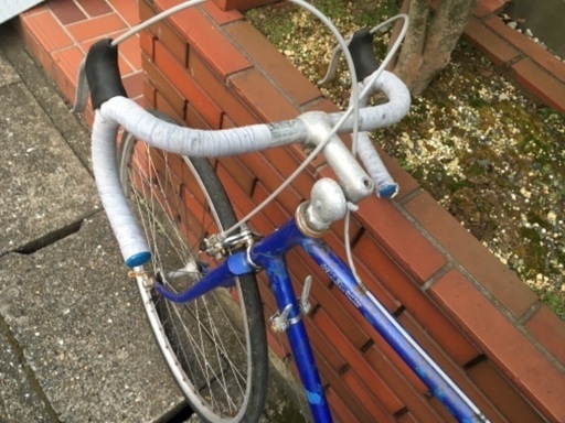 値下げ(chariyoshy 出品)Fuji Olympic ロードバイク　ブルー