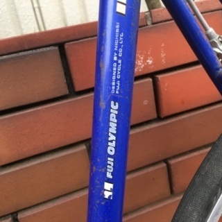 値下げ(chariyoshy 出品)Fuji Olympic ロードバイク ブルー