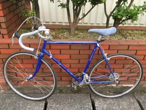 値下げ(chariyoshy 出品)Fuji Olympic ロードバイク　ブルー
