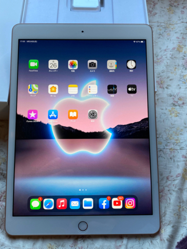 iPad第7世代美品中古wifiモデル32g付属品未使用