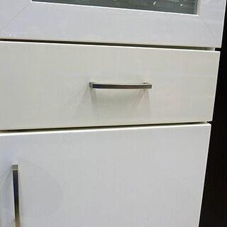 楽天市場】[幅150cm] 食器棚 (レジューム 150TG-S WH/150QH-R WH) ニトリ 【配送員設置】 【5年保証】 : ニトリ