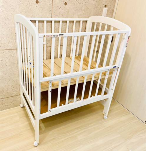 新生児～24ヵ月】KATOJI カトージ ベビーベッド（ホワイト