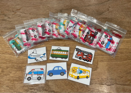 乗り物カード １２セットラミネートマグネット付き知育 まさ 多治見の生活雑貨の中古あげます 譲ります ジモティーで不用品の処分