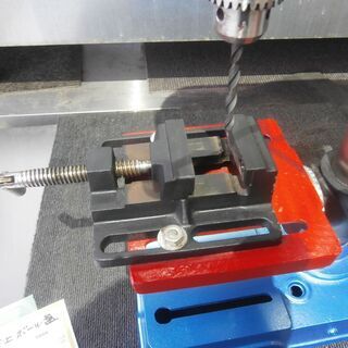 ☆中古品 新興製作所 卓上小型ボール盤 SD-13 100V 穴あけ DIY 動作