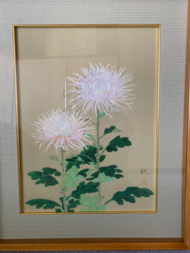 菊の絵画