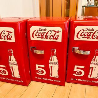 訳あり ミニ冷蔵庫 3台セット お洒落なコカコーラデザイン 自宅 自動車 使用可能 扉が開きません Toru 福岡のキッチン家電 冷蔵庫 の中古あげます 譲ります ジモティーで不用品の処分