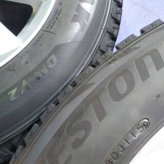 冬17インチ CX-5純正【美品】マツダ純正【富山】マツダ CX-5 ブリヂストン DM-V2 冬 225/65R17 スタッドレス 中古 4本 CX5 アルミ CX5純正 車検対応