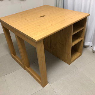 コンパクトツインデスク　(学習机)