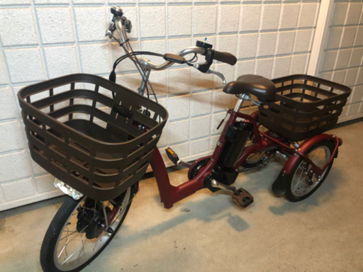 フロンティアラクットワゴン　ブリヂストン　三輪車　電動アシスト