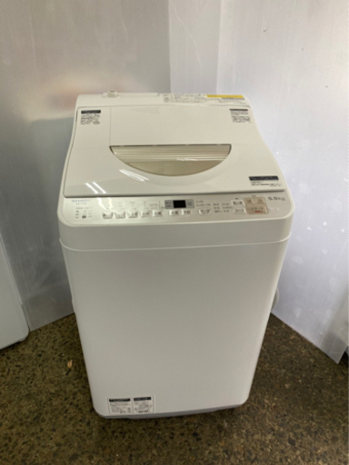 お値下げしました☆ ①SHARP 洗濯機　2018年製　5.5kg