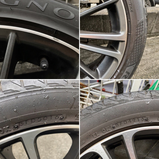 86／BRZ前期型純正17インチホイールタイヤ付