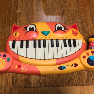 知育　猫型エキサイティングピアノ