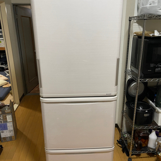 【ネット決済】SJ-PW35C-C  シャープ大型冷蔵庫　17年...
