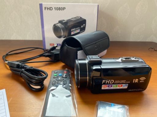 ビデオカメラ Rosdeca デジタルビデオカメラ HD 1080P 新品