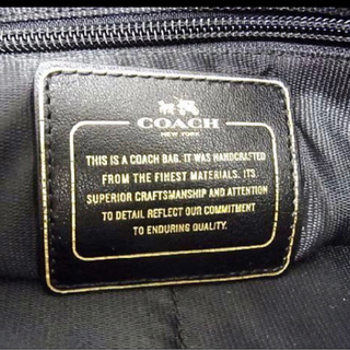 超美品☆COACH☆レザー トートショルダーバッグ☆美しいブロンズ系  素敵