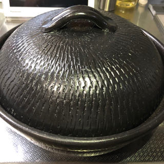 ご飯も炊ける内蓋付き土鍋(ガス専用)