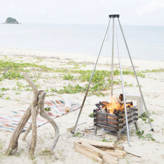 コールマン ファイアープレイス 3点セット