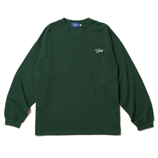 KEBOZ BB LOGO HEAVY WEIGHT KBIG L/S TEE【FOREST GREEN