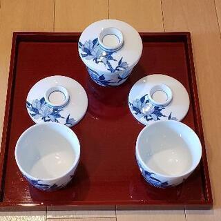 【ネット決済】花の絵柄入り蓋付き茶碗蒸し器　29個