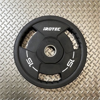 【引取限定】★新商品★早い者勝ち★IROTEC　PUオリンピックプレートWOT 15KG×2枚セット★穴径50ｍｍ★新品未開封品★定価35,200円★