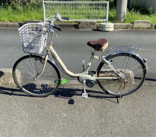 Panasonic 電動自転車　バッテリー、充電器付き　9-14