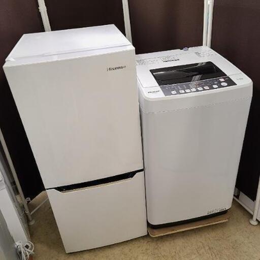 h1108売約済み❌高年式2017年製！Hisense 家電2点セット(洗濯機・冷蔵庫)