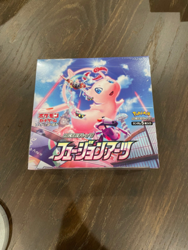 ポケモンカード　フュージョンアーツ　未開封box シュリンク付き