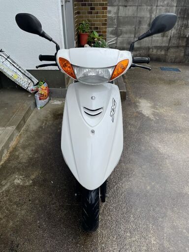 ヤマハ ジョグ 白 自賠責付き（令和5年8月迄） ヤマハ JOGアプリオ