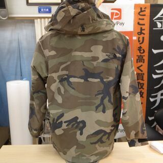 THE NORTH FACE スクープジャケット 迷彩 カモ柄  Sサイズ【モノ市場知立店】125 THE NORTH FACE スクープジャケット 迷彩 カモ柄 Sサイズ【モノ市場