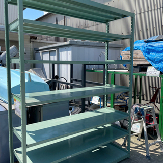 ☆中古品　重量棚　1800x600x2400mm☆ ☆中古品 重量棚 1800x600x2400mm☆ 【公式通販】