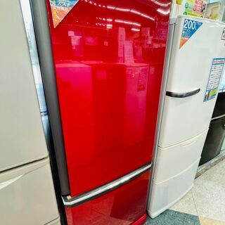 赤色 冷蔵庫 MR-D30X-R 298L 2014年製