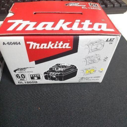 マキタ　18v  バッテリー　純正品　6.0A  ①