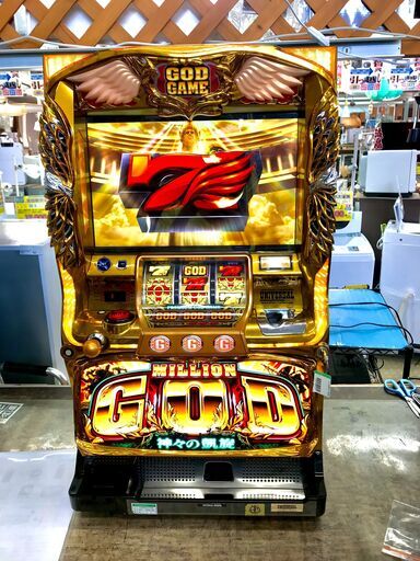 ミリオンゴット　神々の凱旋　実機 ドア監視ユニットエラーも保証！ 凱旋 実機 ミリオンゴット