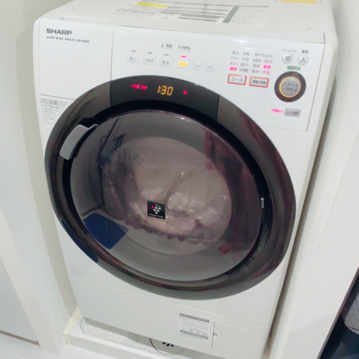 SHARP ドラム式洗濯機　乾燥機　ES-S60