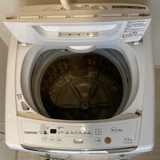 【キャスター付】TOSHIBA 洗濯機