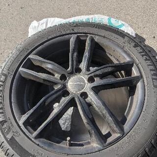 取引中★土日のみ値下げ　美品！早いもの勝ち！冬タイヤアルミホイールセット