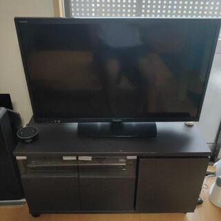 【ネット決済】SHARP製液晶テレビ＆テレビボードセット