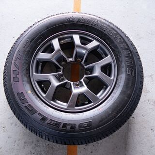 高速配送 ジムニー スズキ 新車外し】JB74 シエラ タイヤ付 ホイール 純正 タイヤ・ホイール