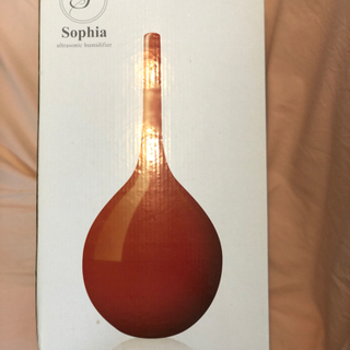 【ネット決済】加湿器　Sophia レッド